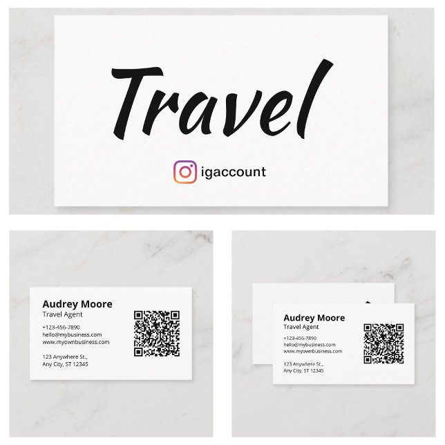 Agent Visitenkarte (Travel Agent Business Cards)