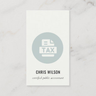 AGENT-VORBEREITUNGSSYMBOL FÜR BLAUE GRAY MODERN ST VISITENKARTE