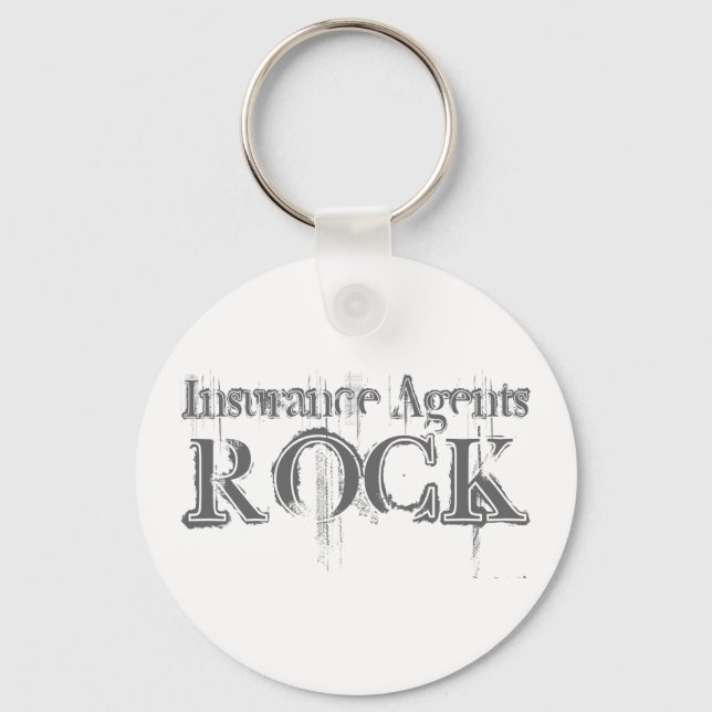 Agenten Rock Schlüsselanhänger (Vorderseite)