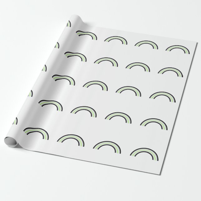 Agentin Rainbow Geschenkpapier (Ungerollt)