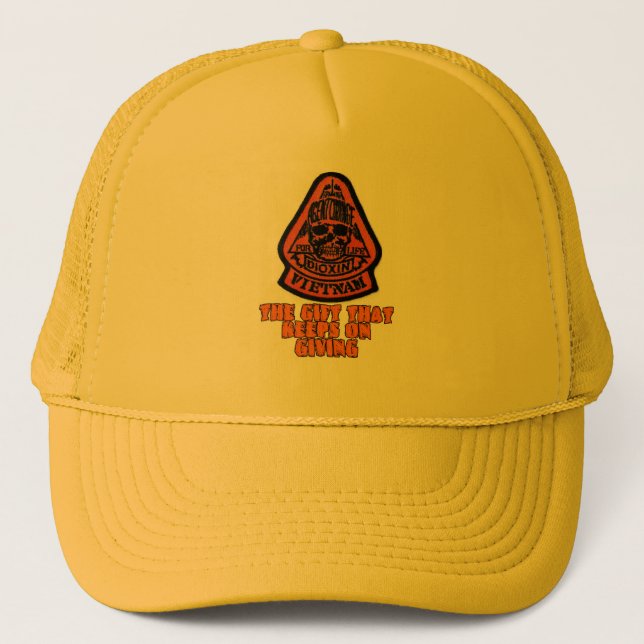 Agentorange Truckerkappe (Vorderseite)