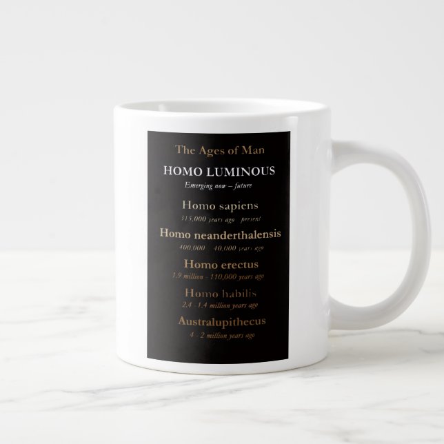 Ages Of Man Mug Jumbo Jumbo-Tasse (Rechts)