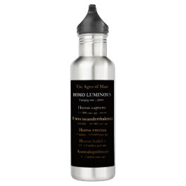 Ages Of Man Stainless Steel Water Bottle Edelstahlflasche
