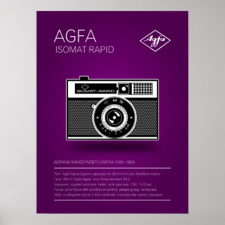 Agfa Isomat Rapid Poster