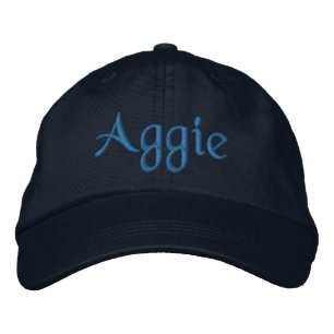Aggie Blue bestickte Baseballkappe / Hut