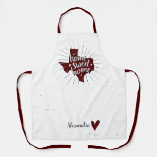 Aggie Maroon Zuhause Sweet Zuhause Texas Schürze