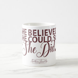 Aggies-, das sie glaubte, dass sie Tasse könnte