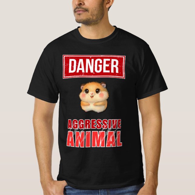 Aggressiv Animal T-Shirt (Vorderseite)