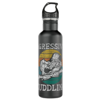 Aggressive Cuddling - Brazilian Jiu Jitsu MMA BJJ Edelstahlflasche