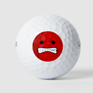 Aggressiver Golf Ball