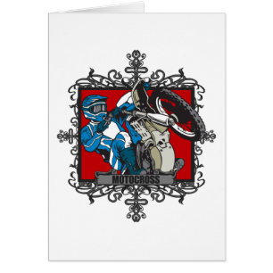 Aggressiver Motocross