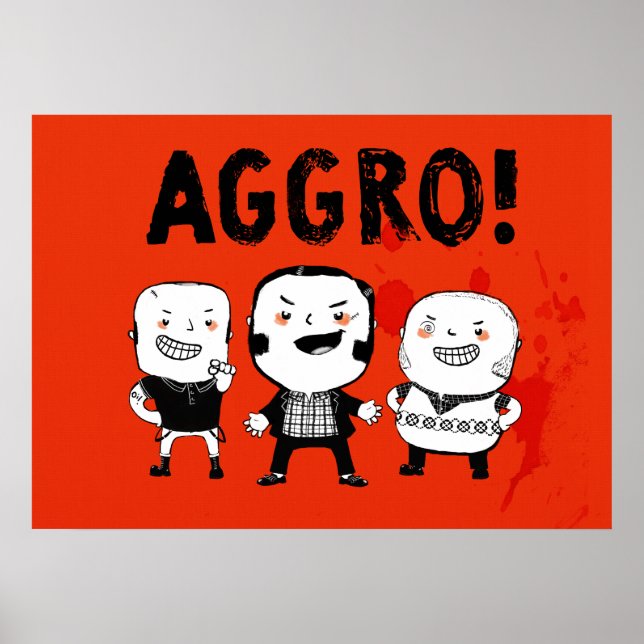 AGGRO Boys fürchten sich nicht! Poster (Vorne)