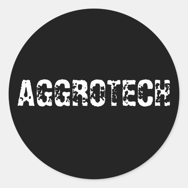 Aggrotech Stickers (Vorderseite)