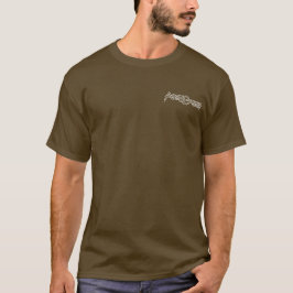 AggyBaggy Herren Logo 2 Seiten dunkler T - Shirt