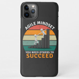 Agile Einstellung Sie brauchen andere, um erfolgre iPhone 11Pro Max Hülle