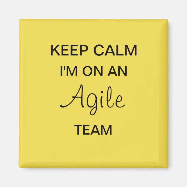 Agile Scrum Magnet (Vorne)