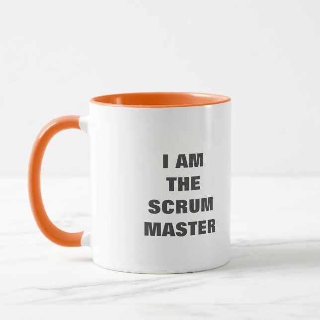 agile Scrum-Master-Tasse Tasse (Links)