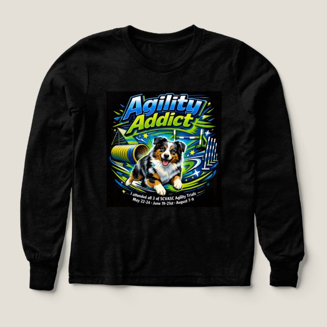 Agility Addict Hoodie – Fast Paws, Loud Pride,  (Motif recto)
