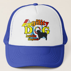 Agility Australian Shepherd Gifts Truckerkappe