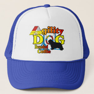 Agility Bearded Collie Truckerkappe
