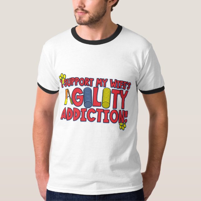 Agility-Ehefrau T-Shirt (Vorderseite)
