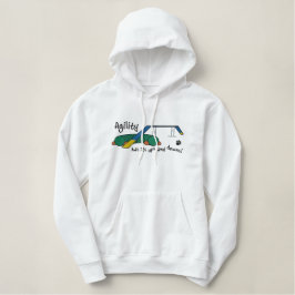 Agility-Höhen und Tiefen Bestickter Hoodie