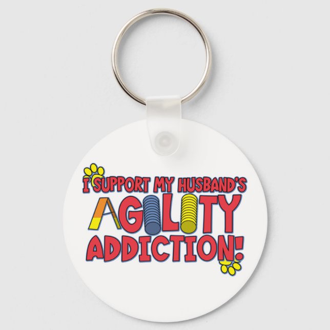 Agility Husband Schlüsselanhänger (Vorderseite)