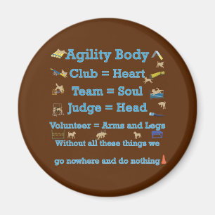 Agility-Körper Magnet