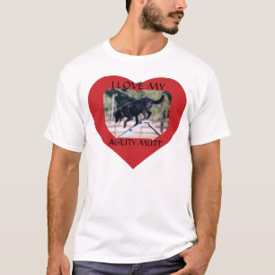 Agility-Köter-T - Shirt - besonders angefertigt