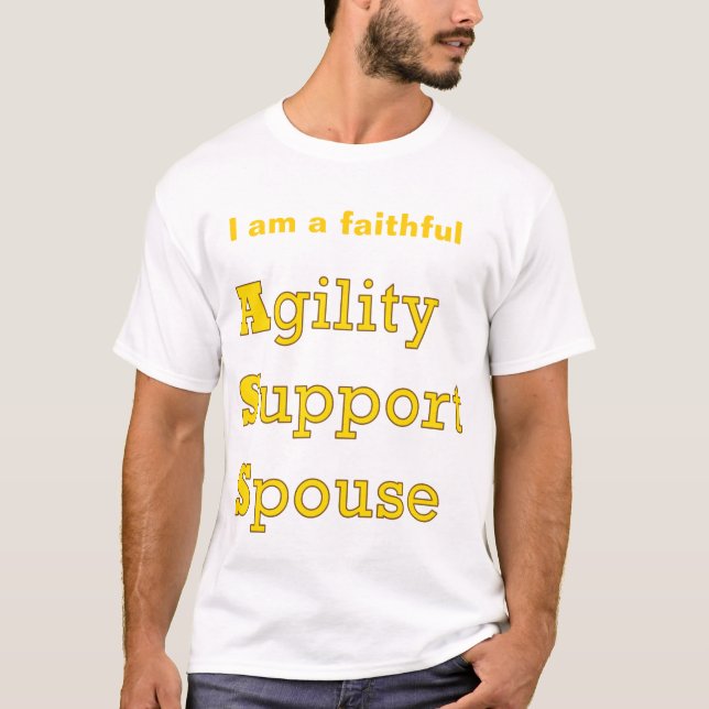 Agility-Stützgatte-T-Shirt T-Shirt (Vorderseite)