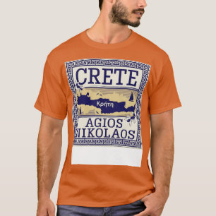 Agios Nikolaos Kreta Griechenland T-Shirt