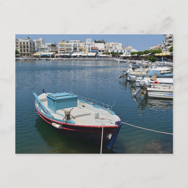 Agios Nikolaos Postcard Postkarte (Vorderseite)