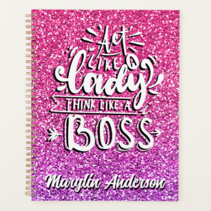 AGISSEZ COMME UNE FEMME PENSANT COMME UN BOSS PERS