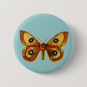 Aglia Tau männlich Button