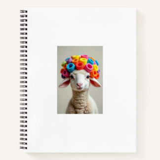 agneau avec carnet pour rouleaux à cheveux