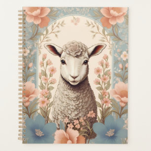 Agneau Mignon Floral Pastel Délicat