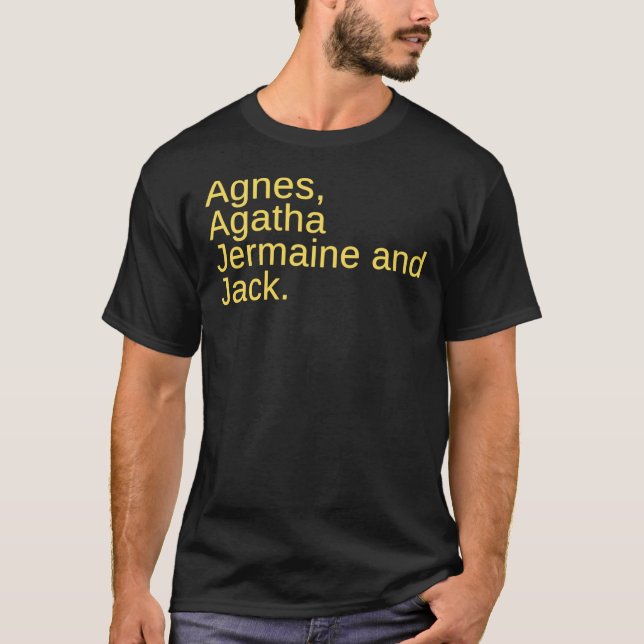 Agnes Agatha Jermaine und Jack Classic T-Shirt (Vorderseite)
