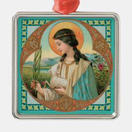 Agnes of Rome (BK 006) Ornament Aus Metall