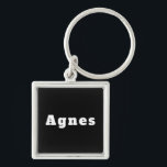 Agnes Schlüsselanhänger<br><div class="desc">Schlüsselanhänger mit Namen Agnes</div>