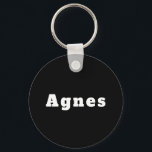 Agnes Schlüsselanhänger<br><div class="desc">Schlüsselanhänger mit Namen Agnes</div>