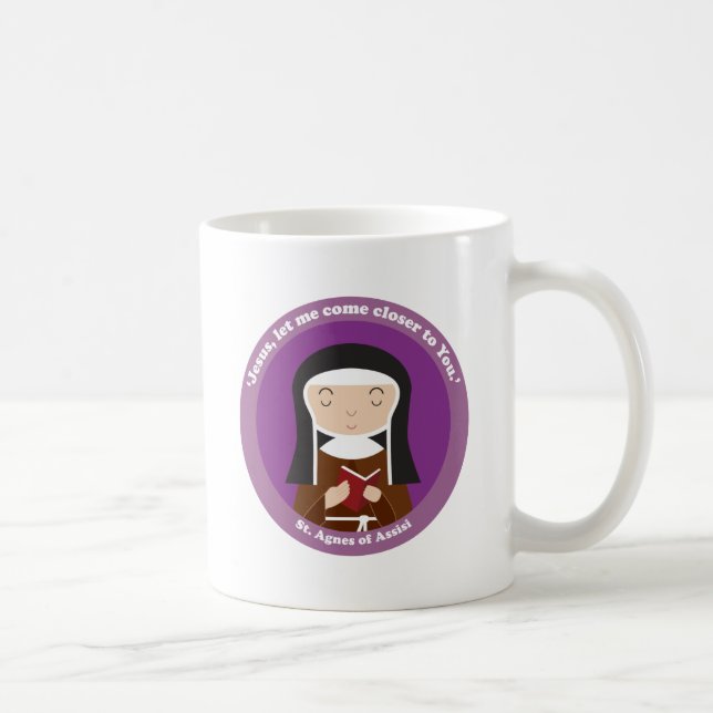 Agnes von Assisi Kaffeetasse (Rechts)