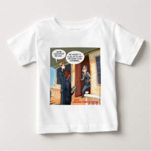 Agnostische Missionare Funny Baby T-shirt