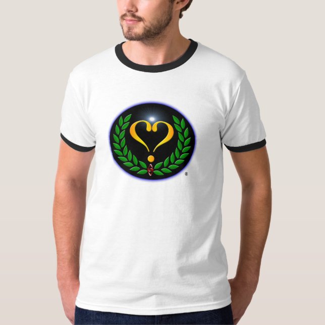 Agnostischer Bündnisinternational - das beringte T-Shirt (Vorderseite)