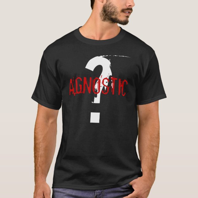 AGNOSTISCHER T - SHIRT (Vorderseite)