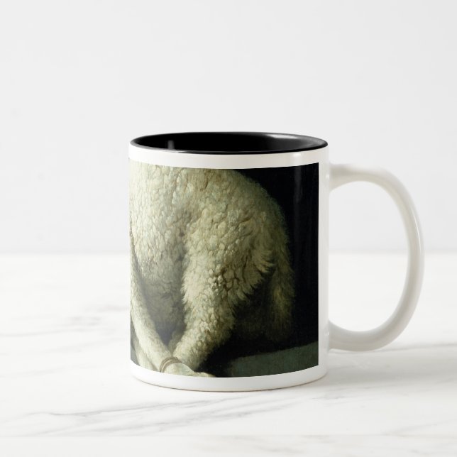 Agnus Dei, c.1635-40 Zweifarbige Tasse (Rechts)