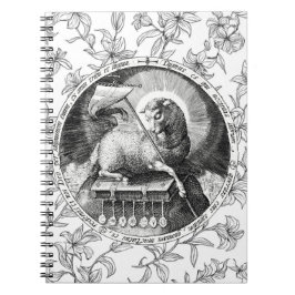 Agnus Dei Lamm Gottes Spiralblock  Notizblock