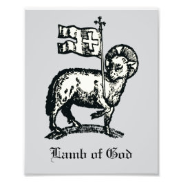 Agnus Dei The Paschal Lamb of God Fine Art  Fotodruck