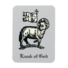 Agnus Dei The Paschal Lamb of God Fine Art  Magnet
