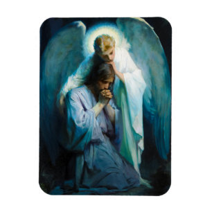 Agonie im Garten, 1898 von Frans Schwartz Magnet