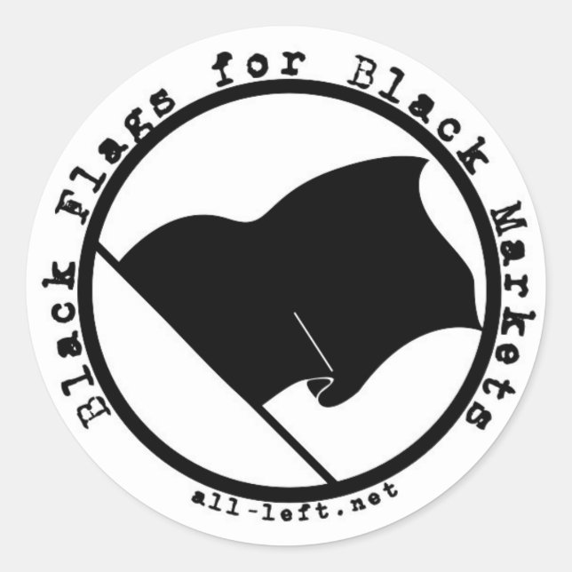 Agorismus für die Aufkleber (Vorderseite)